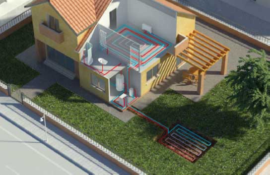 水地源熱泵系統